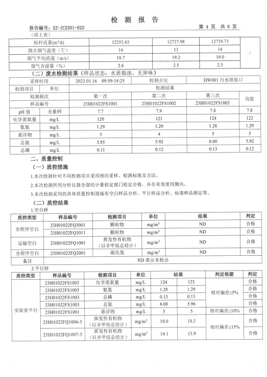 检测报告